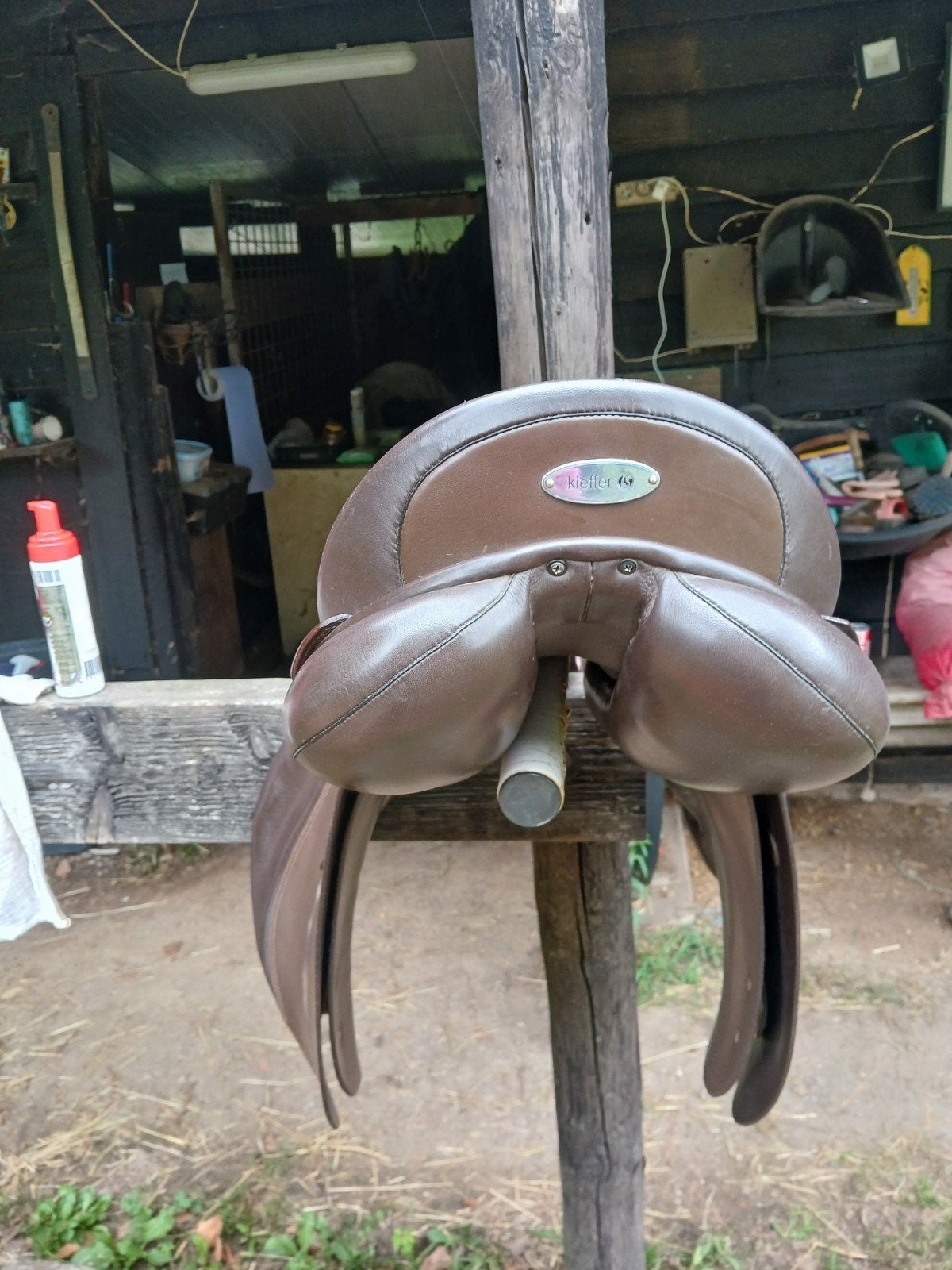 Selle kieffer venedig 17,5 pouce, Animaux & Accessoires, Enlèvement, Kieffer