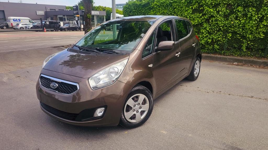Kia Venga 1.4L Benzin/Bj 2013/127.000Km/Airco/1 Eigenaar/, Autos, Kia, Achat, Boîte manuelle, Noir, 5 portes