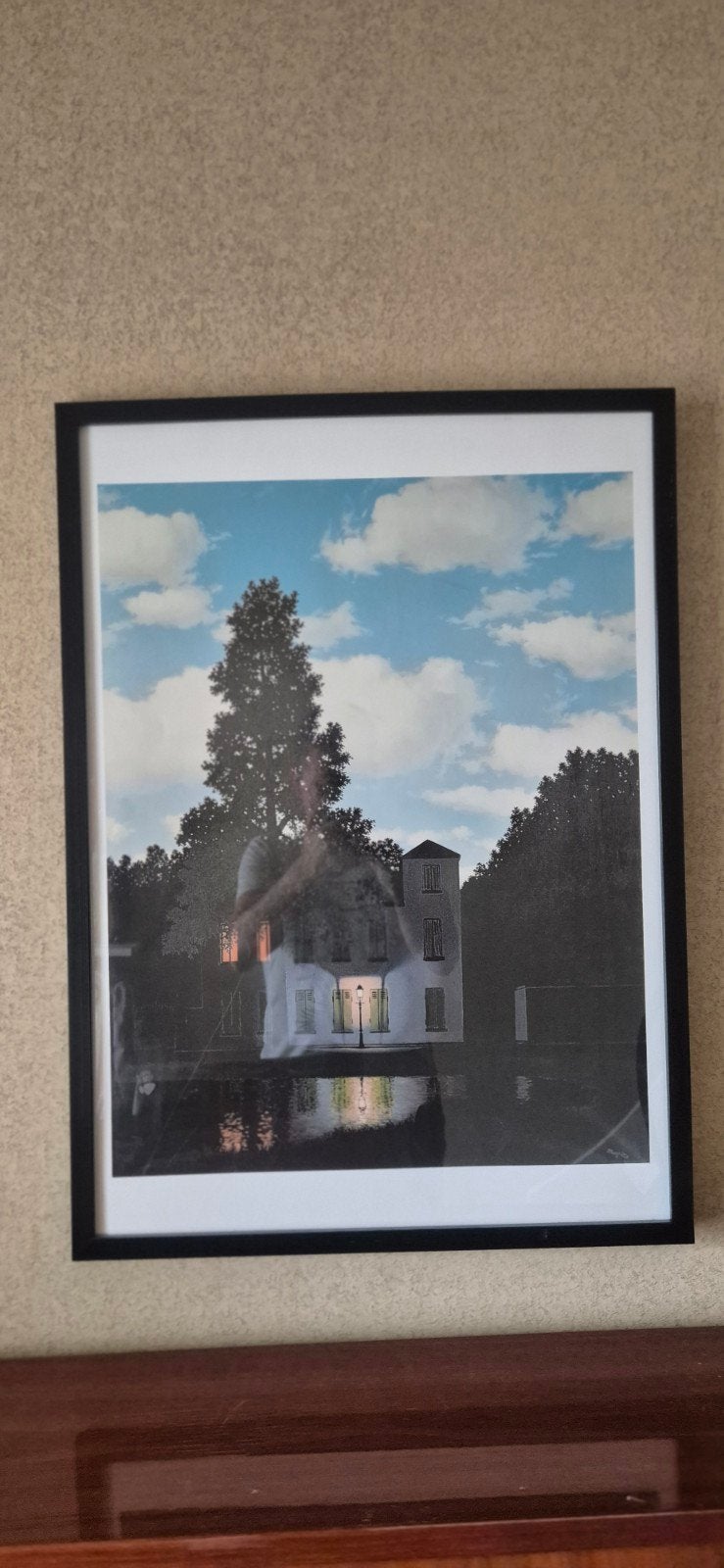Rene magritte  affiche (offfsetdruk), Ophalen of Verzenden