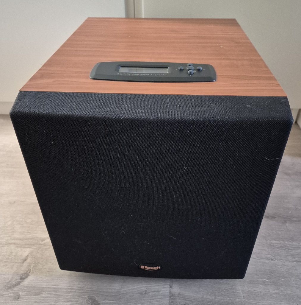 Klipsch Reference IV subwoofer RSW-10d, Subwoofer, Zo goed als nieuw, Geschikt voor surround/home cinema, Ophalen