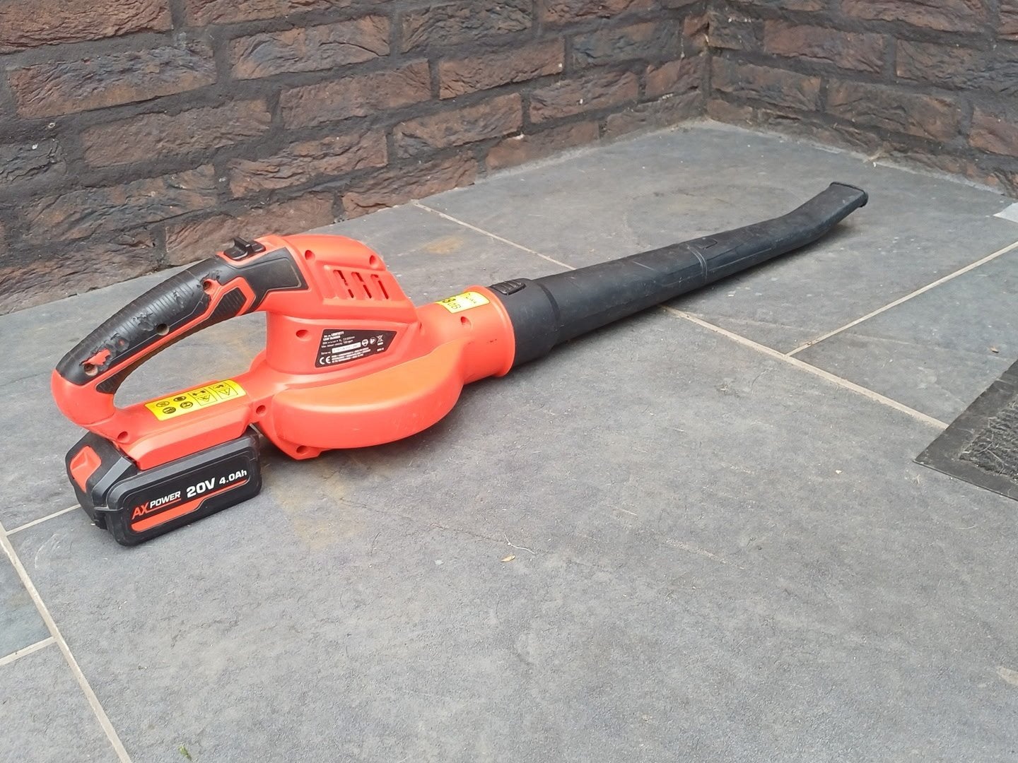 Bladblazer, Tuin en Terras, Bladblazers, Ophalen, Gebruikt, Accu, Handgedragen