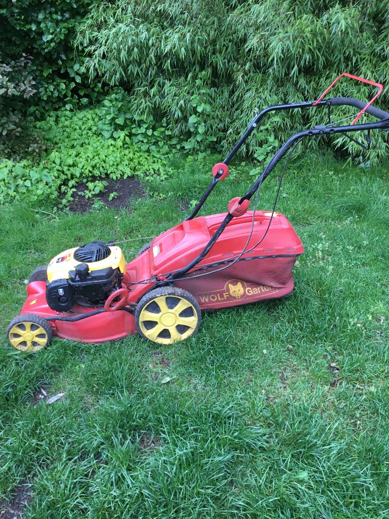 Grasmaaier, Tuin en Terras, Grasmaaiers, Ophalen, Cirkelmaaier, Benzine-grasmaaier, 40 t/m 49 cm