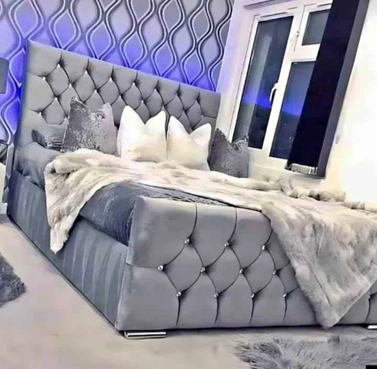 Lit et Matelas Confortables – Plusieurs Tailles Disponibles, Enlèvement ou Envoi