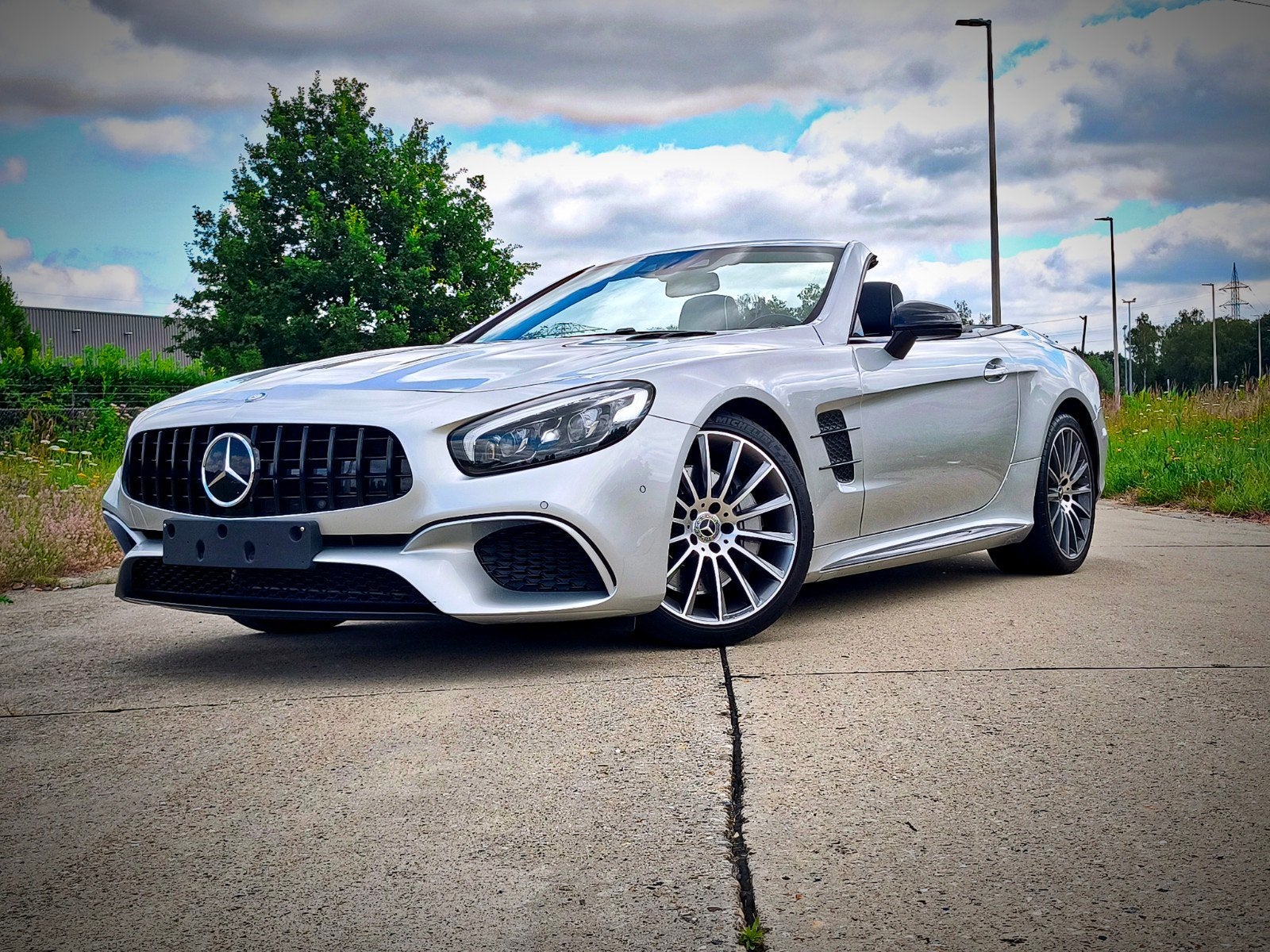 mercedes-benz SL AMG 400 facelift, Auto's, Automaat, Dealer onderhouden, Achterwielaandrijving, Cabriolet