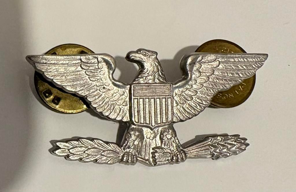 US army colonel rank badge Meyer NS New York, Ophalen of Verzenden