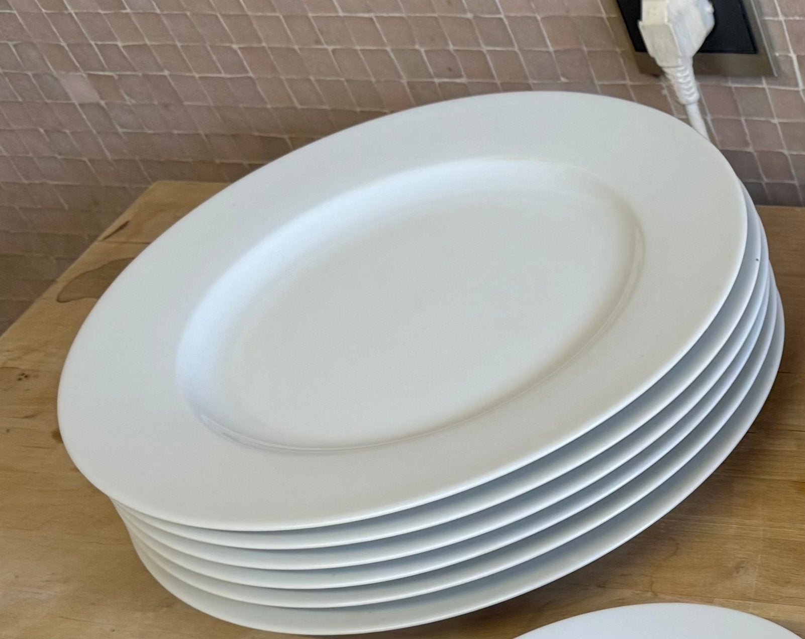 Assiettes en porcelaine fine et Villeroy & Boch, Enlèvement, Comme neuf, Villeroy & Boch