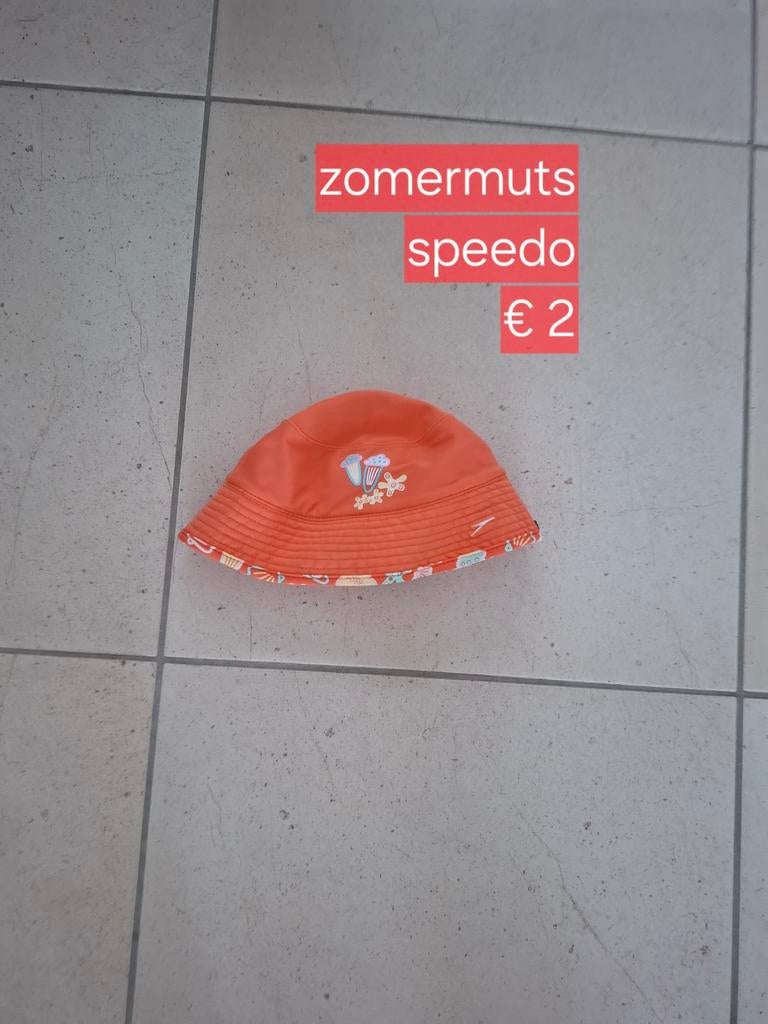 Zomerhoedje speedo, Kinderen en Baby's, Babykleding | Petten en Hoeden, Meisje, Hoed, Ophalen of Verzenden, Zo goed als nieuw