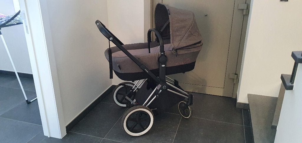 Cybex Priam – complete set met accessoires, Kinderen en Baby's, Gebruikt, Duowagen, Combiwagen, Ophalen