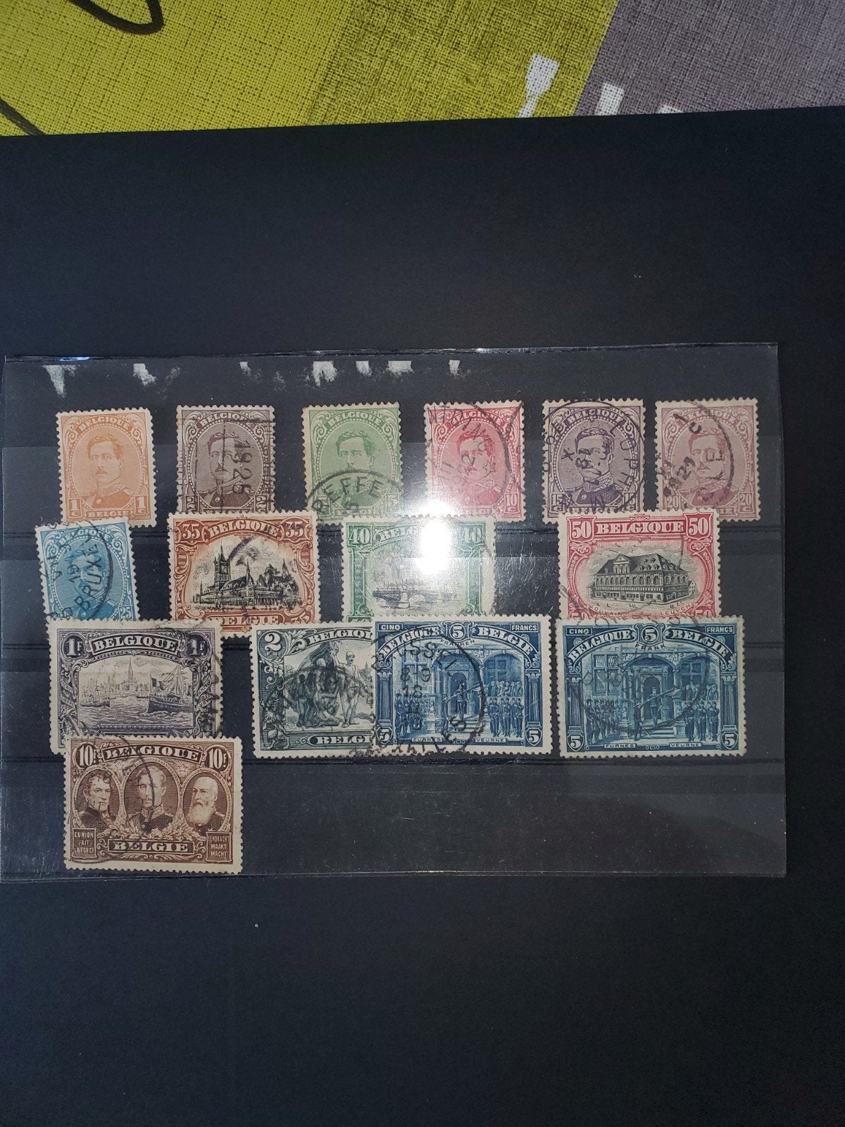 timbres Belges série 135/49, Timbres & Monnaies, Envoi