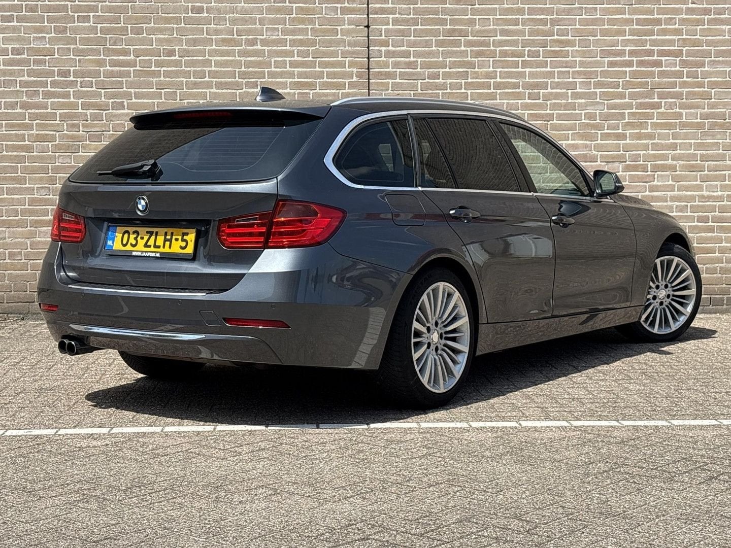 BMW 328 3-serie Touring 328i High Executive Automaat | Leder, Autos, BMW, Argent ou Gris, Achat, Entreprise, Electronic Stability Program (ESP)