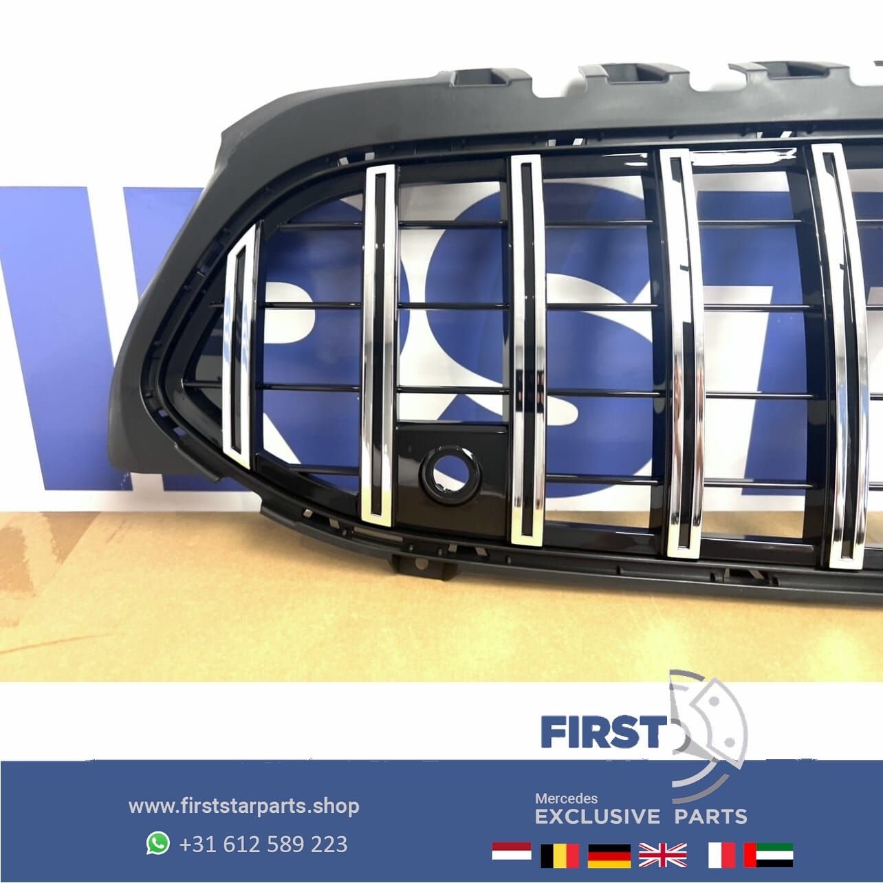 W177 V177 A KLASSE A45 GT GRIL ZWART/CHROOM PANAMERICANA GRI, Utilisé, -, -, Enlèvement ou Envoi