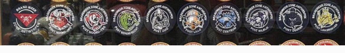 Gezocht patches brandweer Antwerpen, Ophalen of Verzenden, Zo goed als nieuw