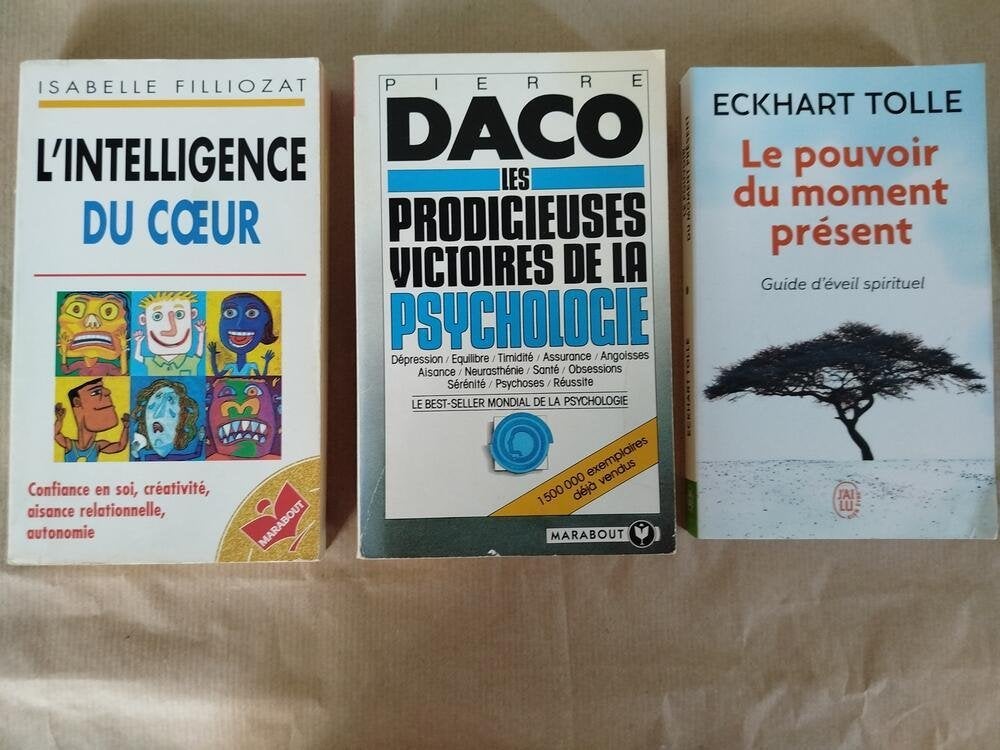 Lot de 3 livres (psychologie), Ophalen, Gelezen