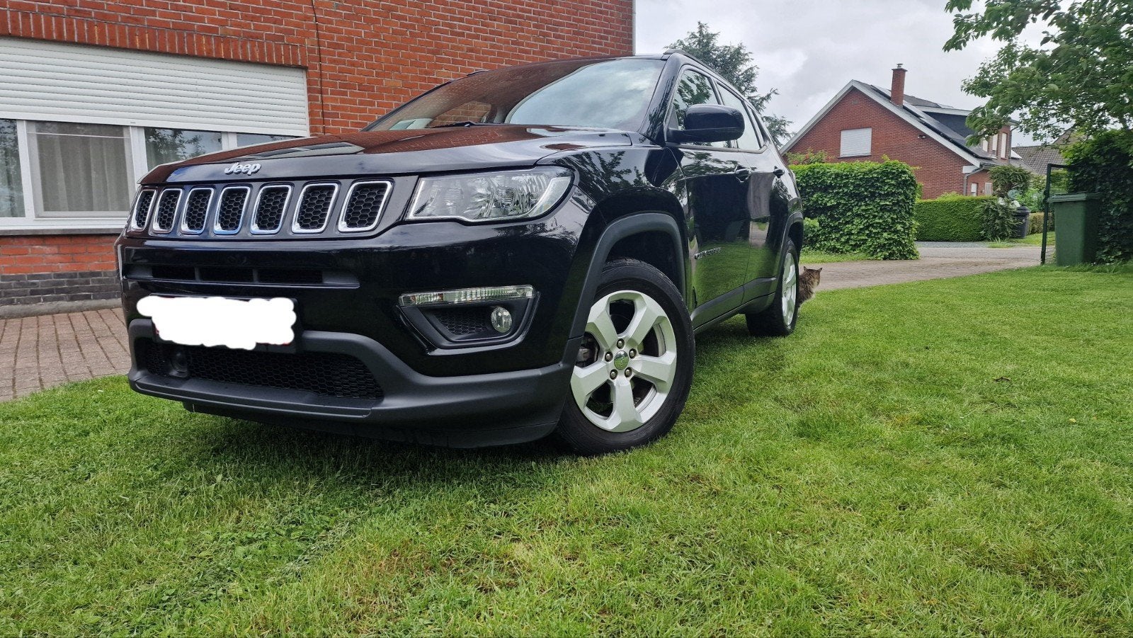 Longitude du Jeep Compass 1.4 Turbo — 10/2019 — 95 000 km, Autos, Achat, Euro 6, Boîte manuelle, Noir
