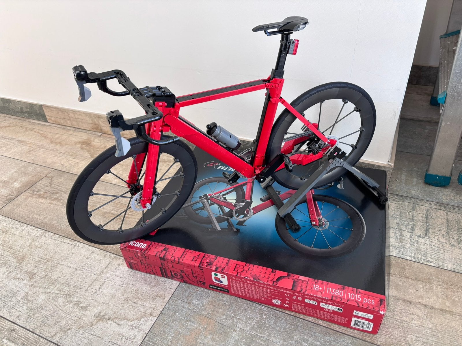 Lego Icons Fiets 11380 compleet, Ophalen of Verzenden, Zo goed als nieuw