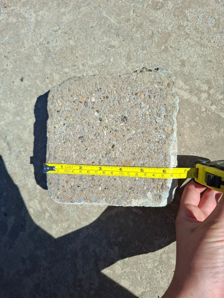 Pavés en béton gratuits, Enlèvement, Béton, Briques
