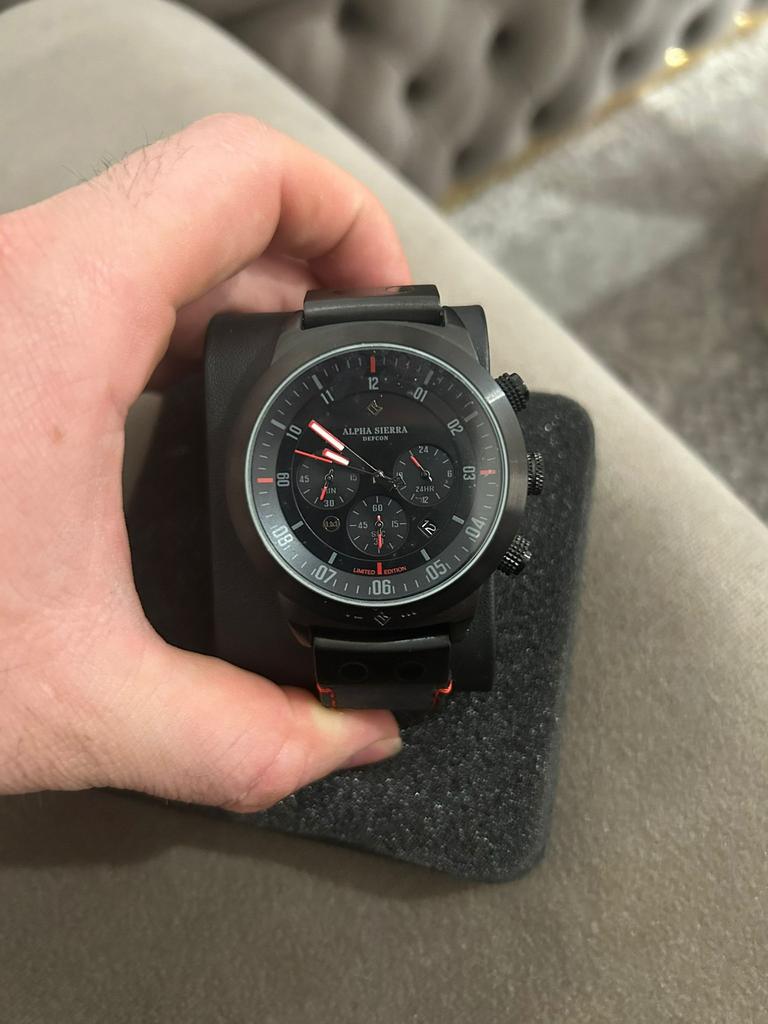 Heren horloge Alpa Sierra, Handtassen en Accessoires, Horloges | Heren, Ophalen, Nieuw, Polshorloge