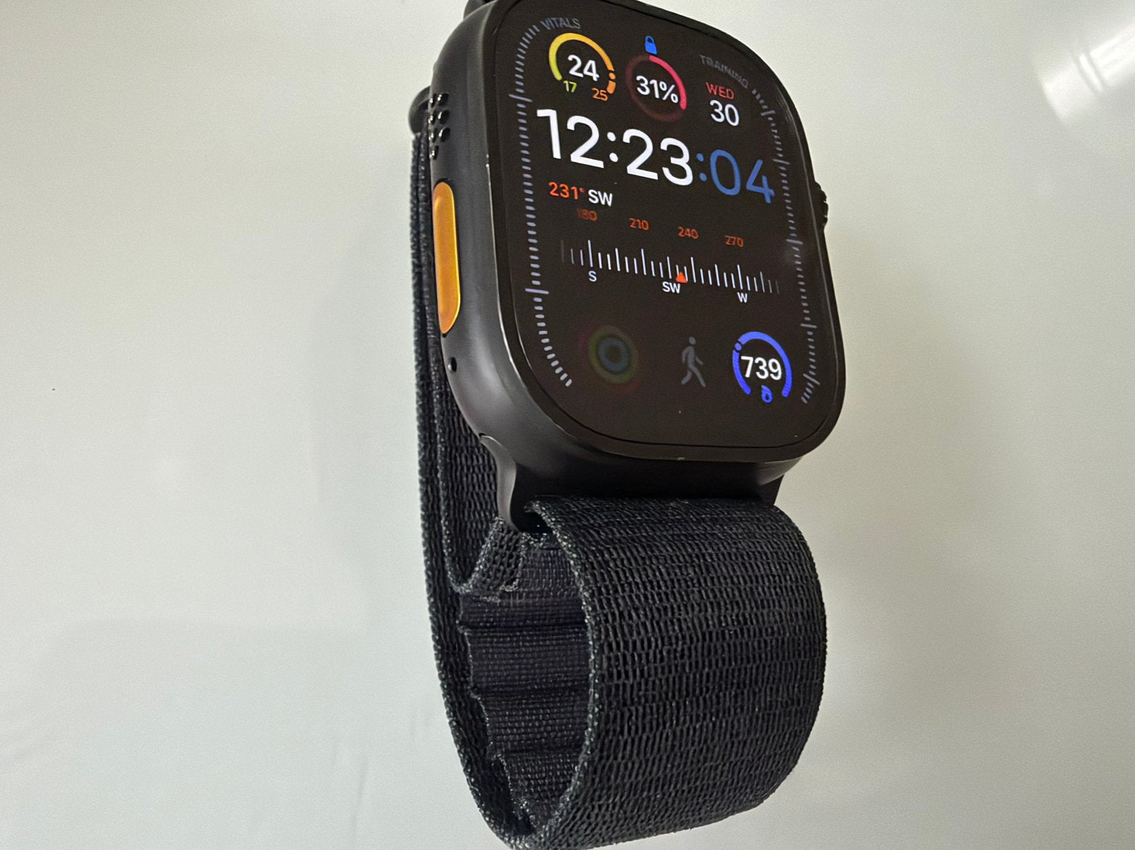 Apple Watch Ultra 3 zwart, Handtassen en Accessoires, Gebruikt, Zwart, IOS, Ophalen of Verzenden