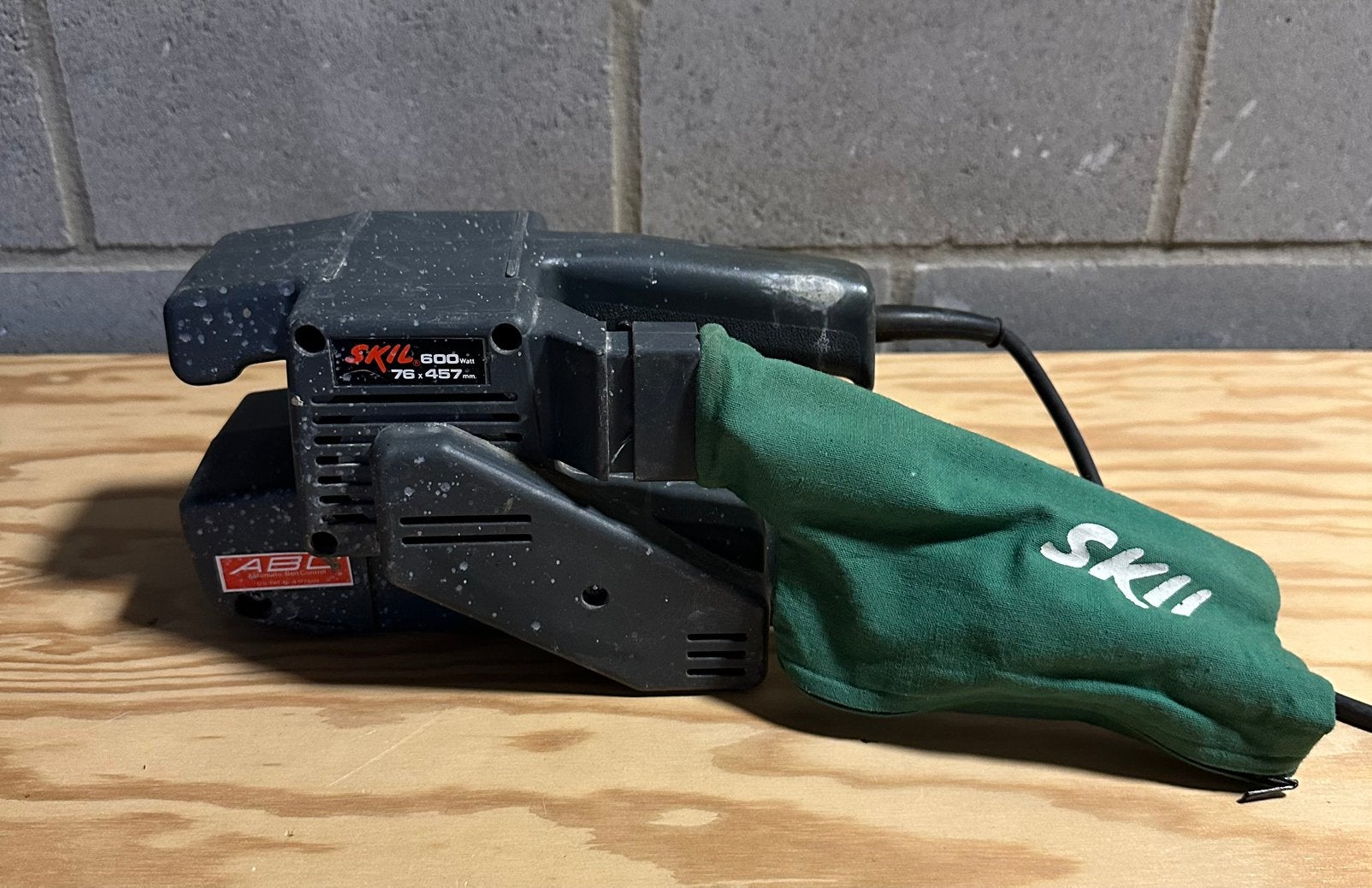 Ponceuse à bande, Bricolage & Construction, Outillage | Ponceuses, Enlèvement, Utilisé, 600 à 1200 watts, Ponceuse à bande