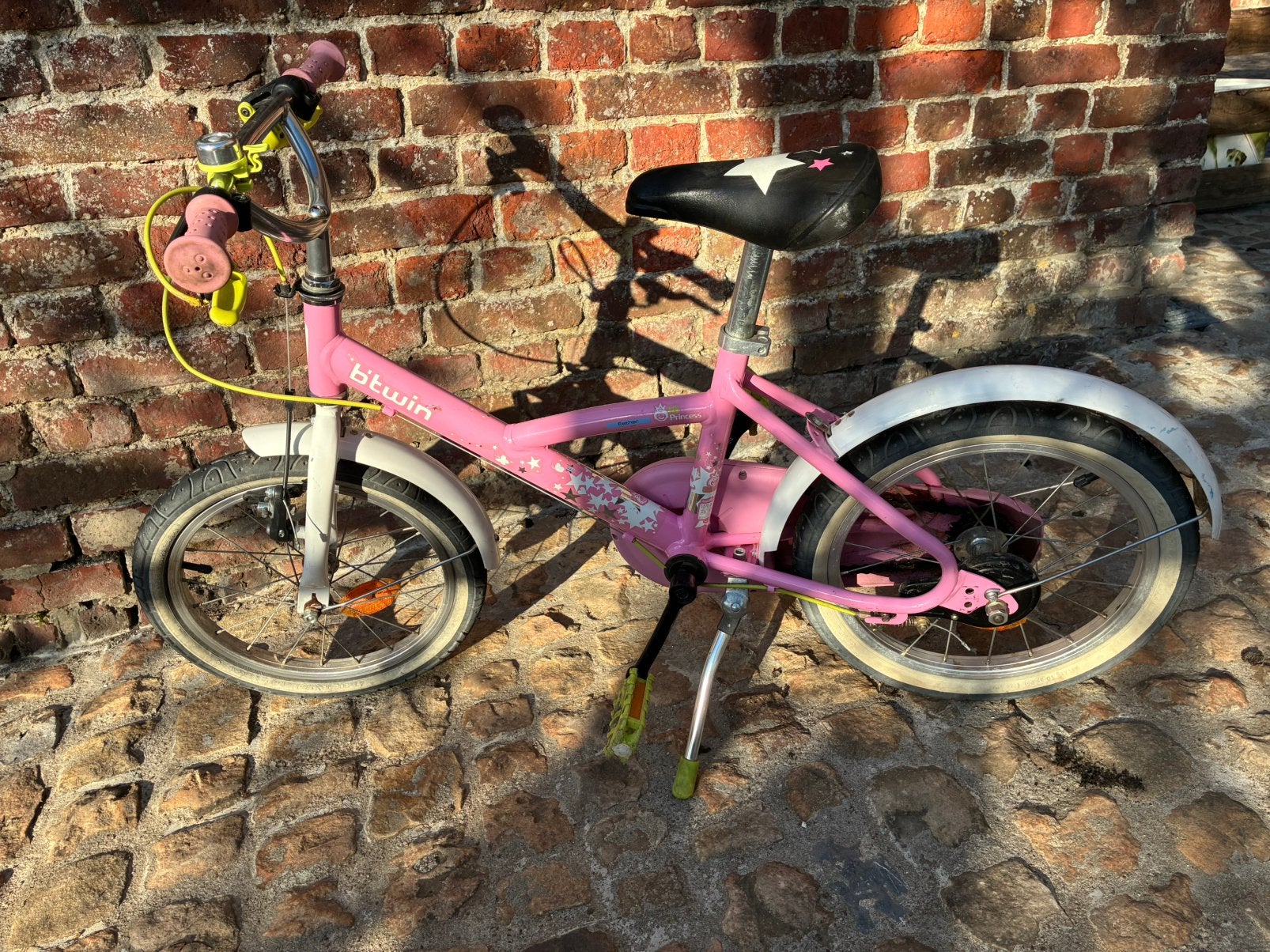 Vélo bTwin 16 pouces, Enlèvement, Utilisé, 16 à 20 pouces, Stabilisateurs