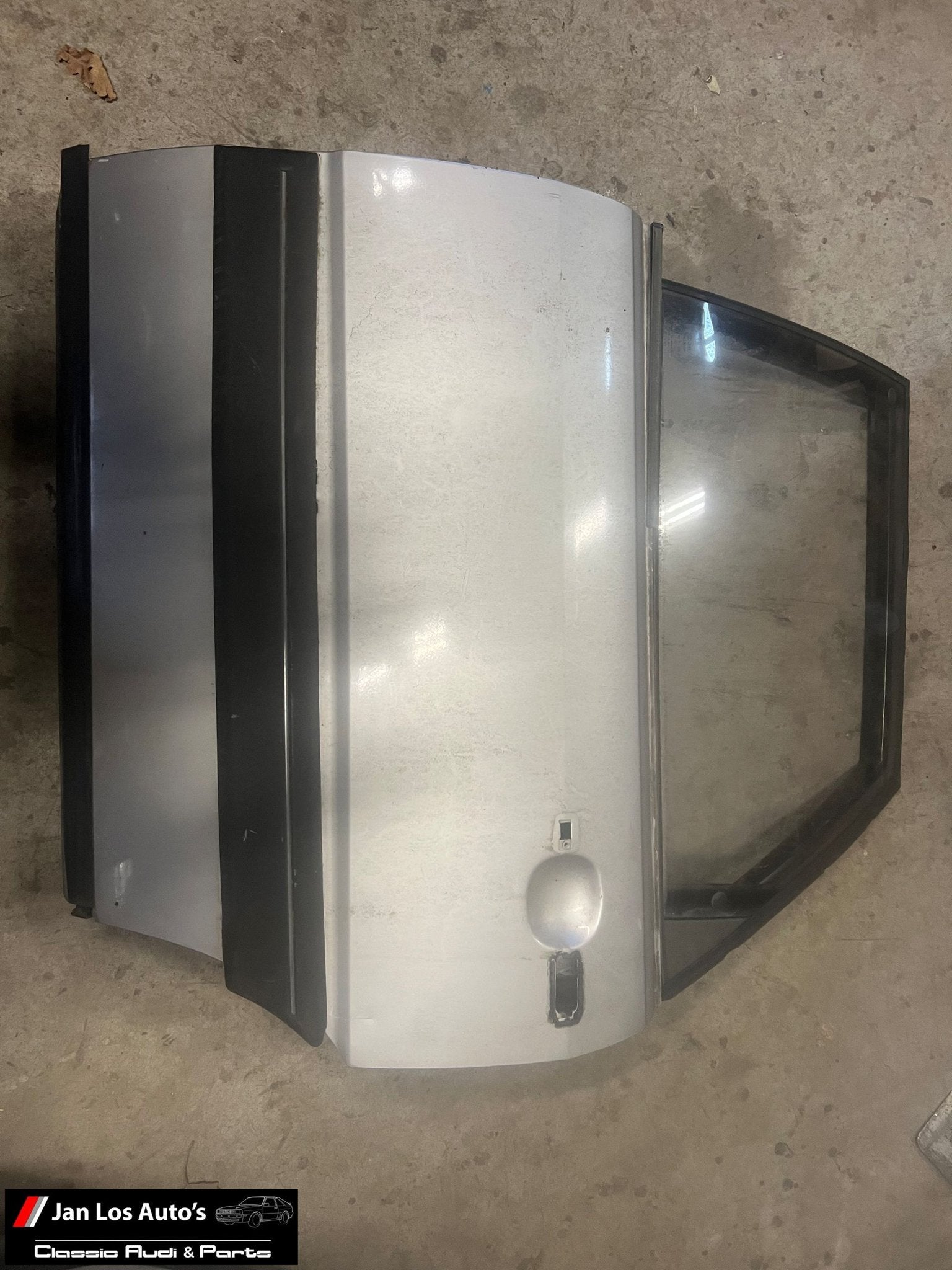 Audi 100 200 typ 44 C3 portier linksachter deur grijs, Gebruikt, -, Deur, -