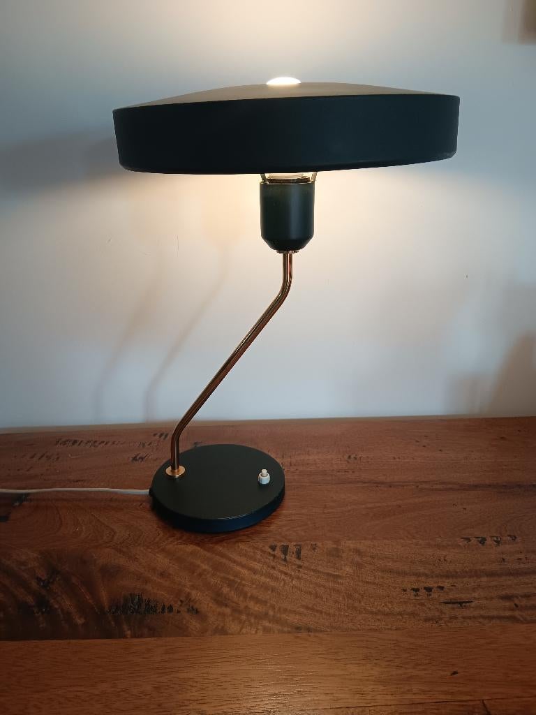 Louis Kalf tafellamp voor Philips, Mid century vintage, Gebruikt, Geen, Geen