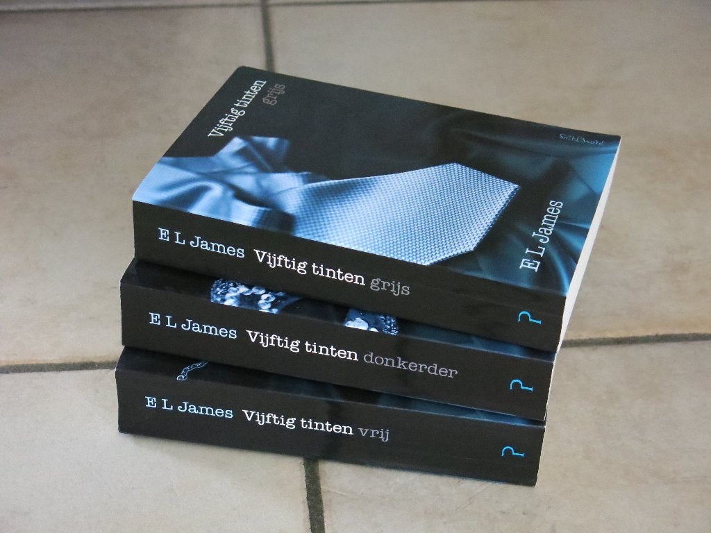 Boeken de trilogie Vijftig tinten grijs, Boeken, Ophalen