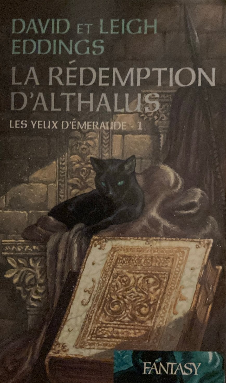 D et L eddings la rédemption d’althalus les yeux d’émeraude, Livres, Fantastique, Enlèvement ou Envoi, Comme neuf