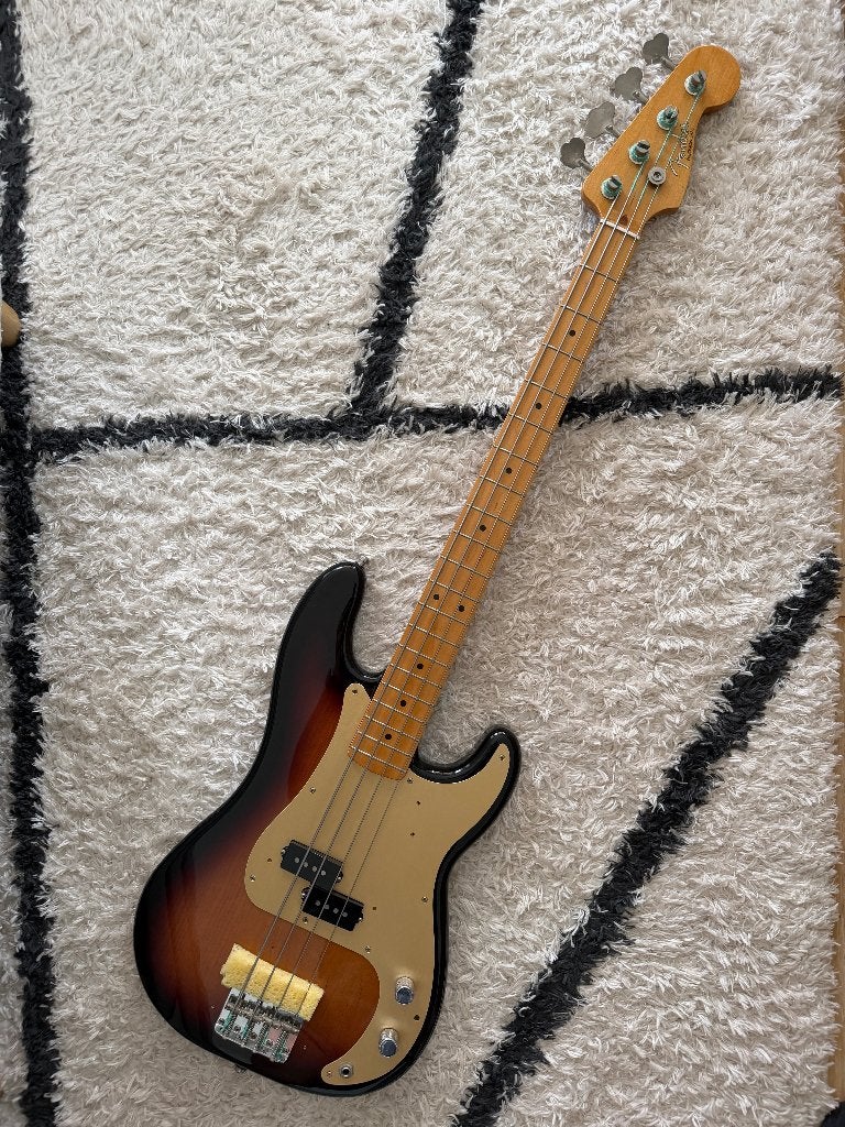 Fender Classic '50s Precision Bass - Sunburst - 2017, Enlèvement, Utilisé, Électrique