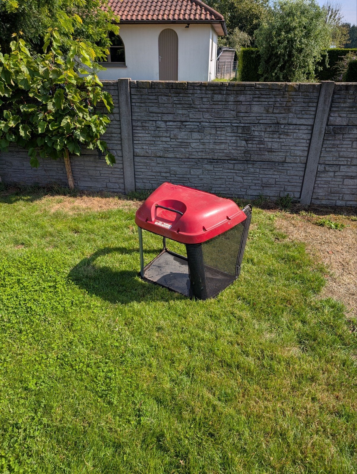 opvangbak voor zitmaaiers met 72cm maaibreedte, Enlèvement, Bac de ramassage