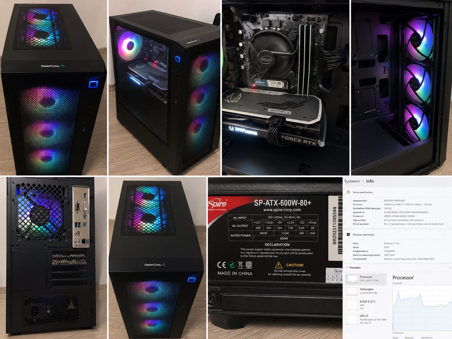 Gaming pc ( zie beschrijving), Ophalen