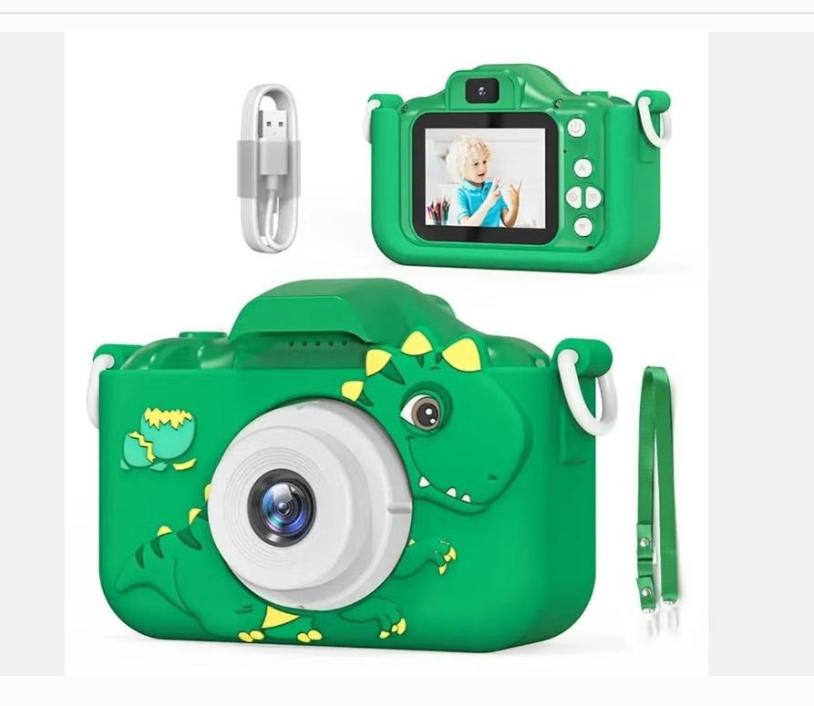 Digitale kindercamera 1080p met 8x Zoom en 2 inch LCD, Verzenden, Nieuw