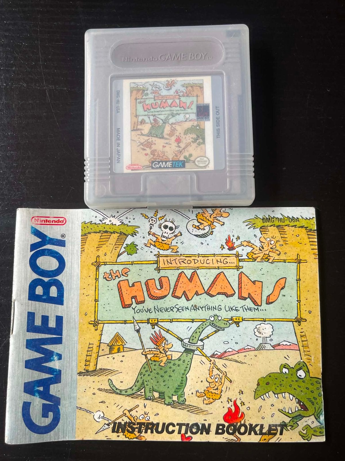 The Humans with manual/booklet Nintendo gameboy, Consoles de jeu & Jeux vidéo, Jeux | Nintendo Game Boy, Enlèvement ou Envoi, Utilisé