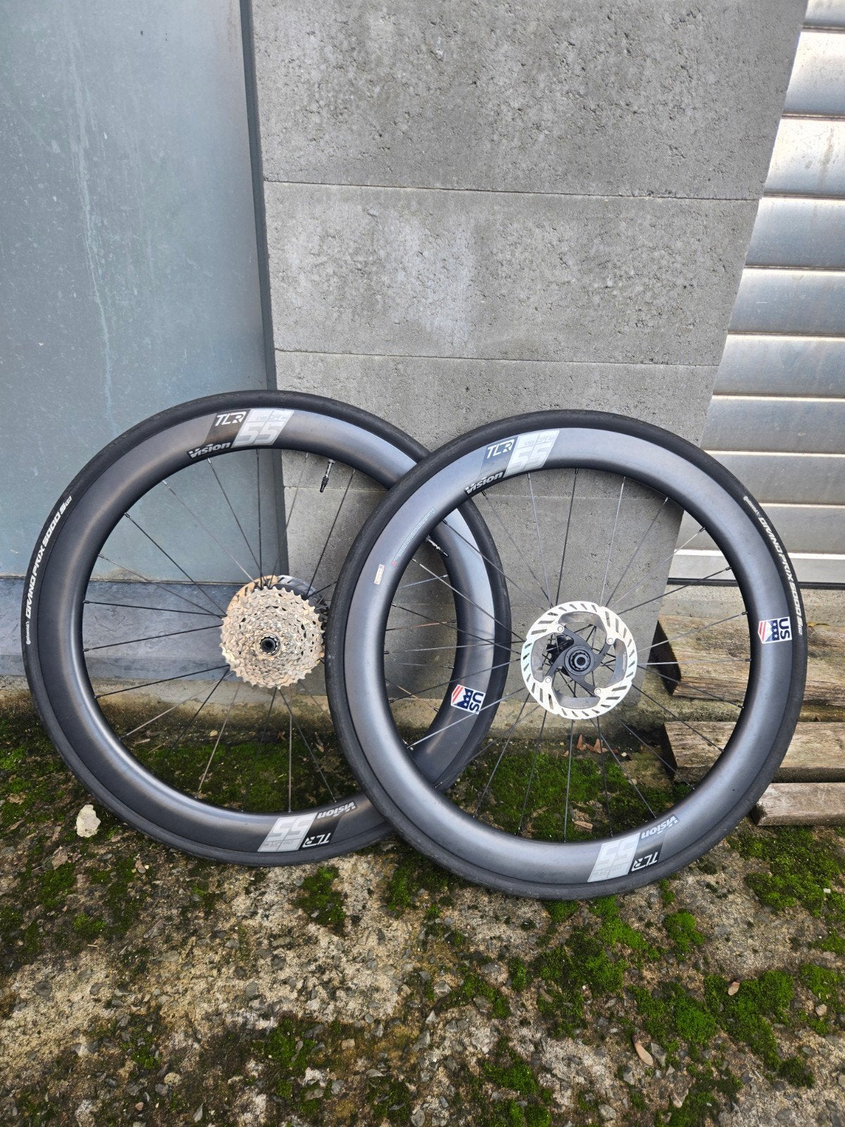 Jantes Vision Carbone TLR 55 Tubeless, Enlèvement, Comme neuf, Vision, Carbone