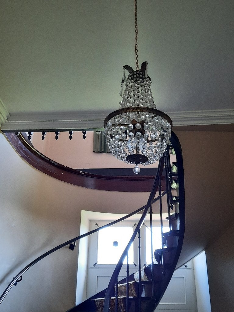 Luster kristal, Huis en Inrichting, Lampen | Kroonluchters, Ophalen
