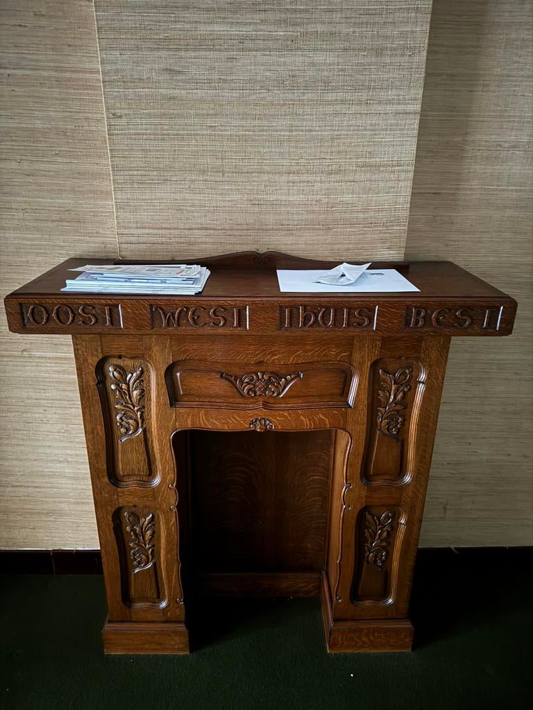 Houten schouw te koop, Ophalen