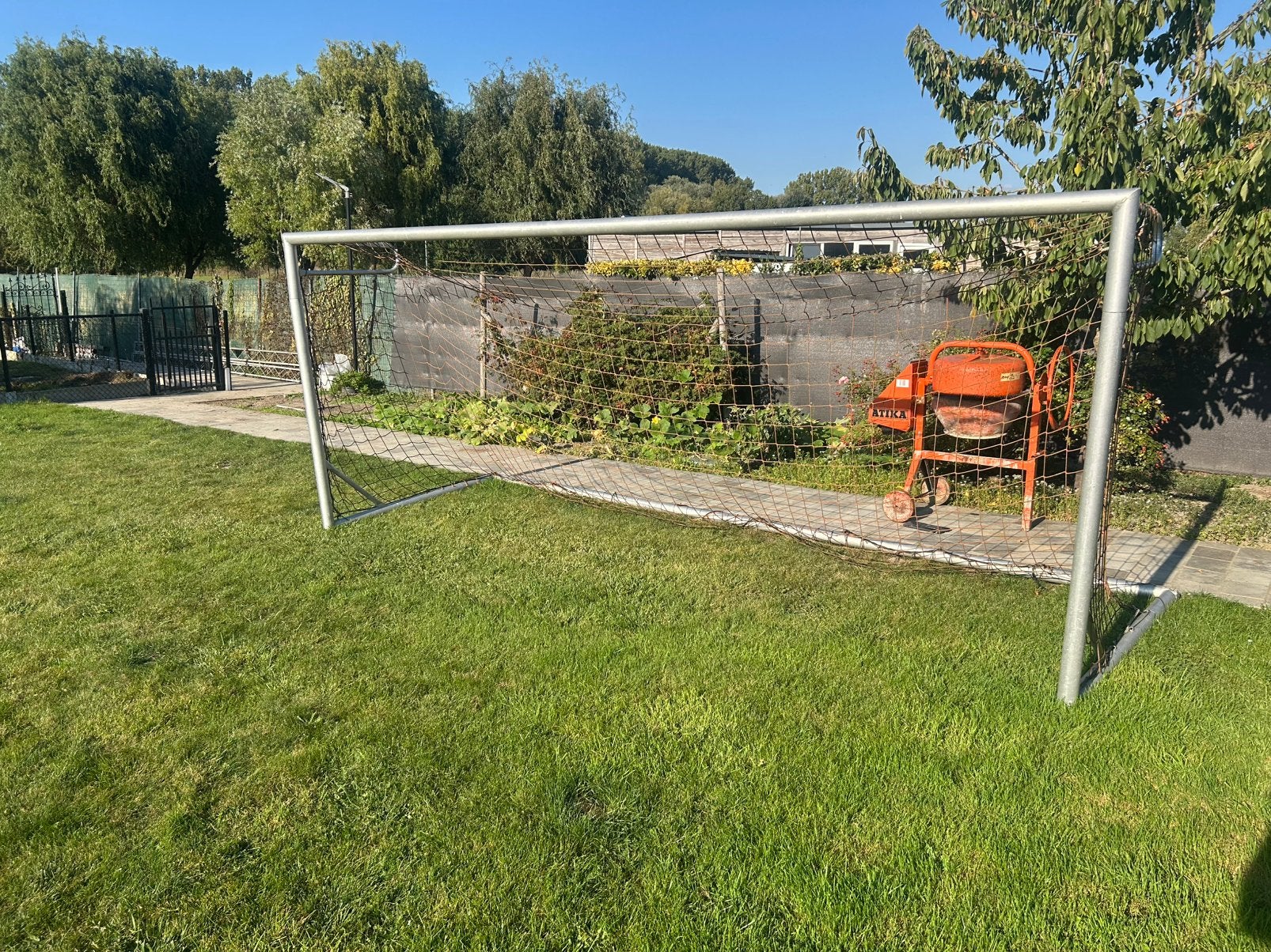 Professionele Voetbaldoel 5mx 2m, Enlèvement, Comme neuf, Autres types