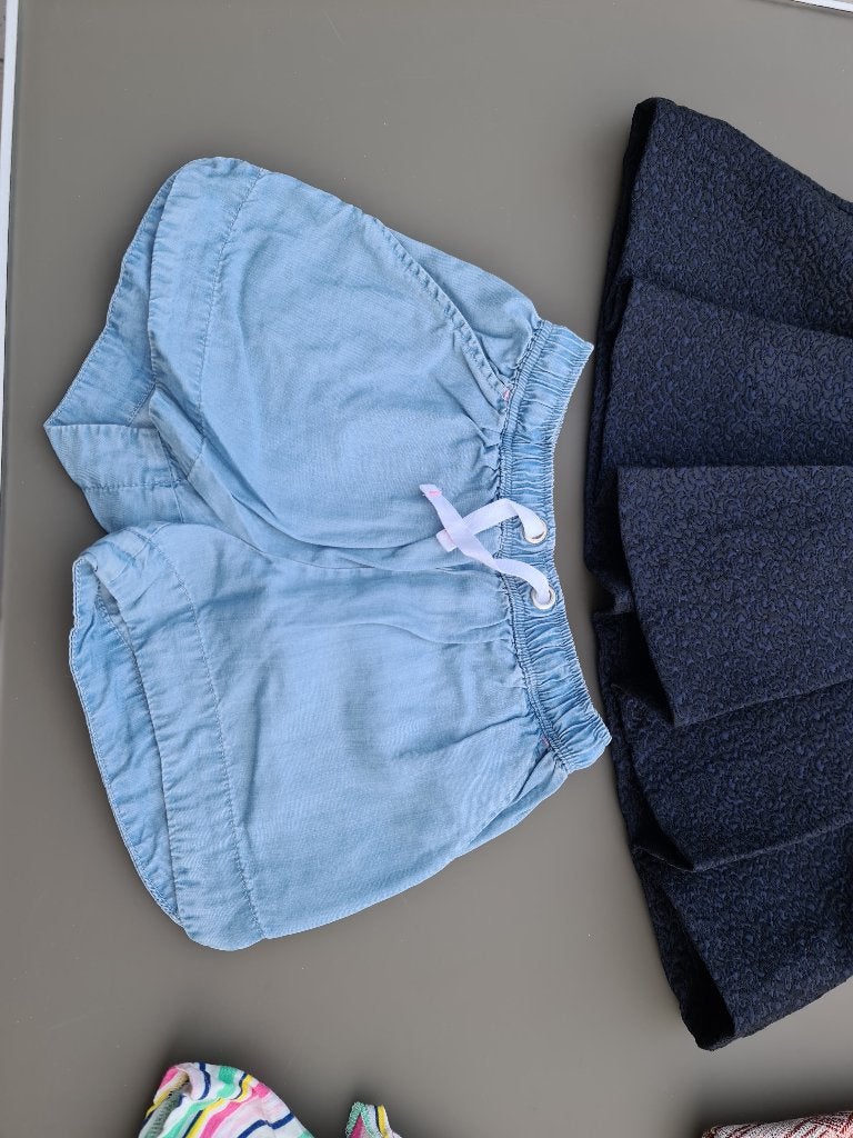 blauw jeans korte broek, JBC, 116, Enlèvement, Comme neuf, Pantalon
