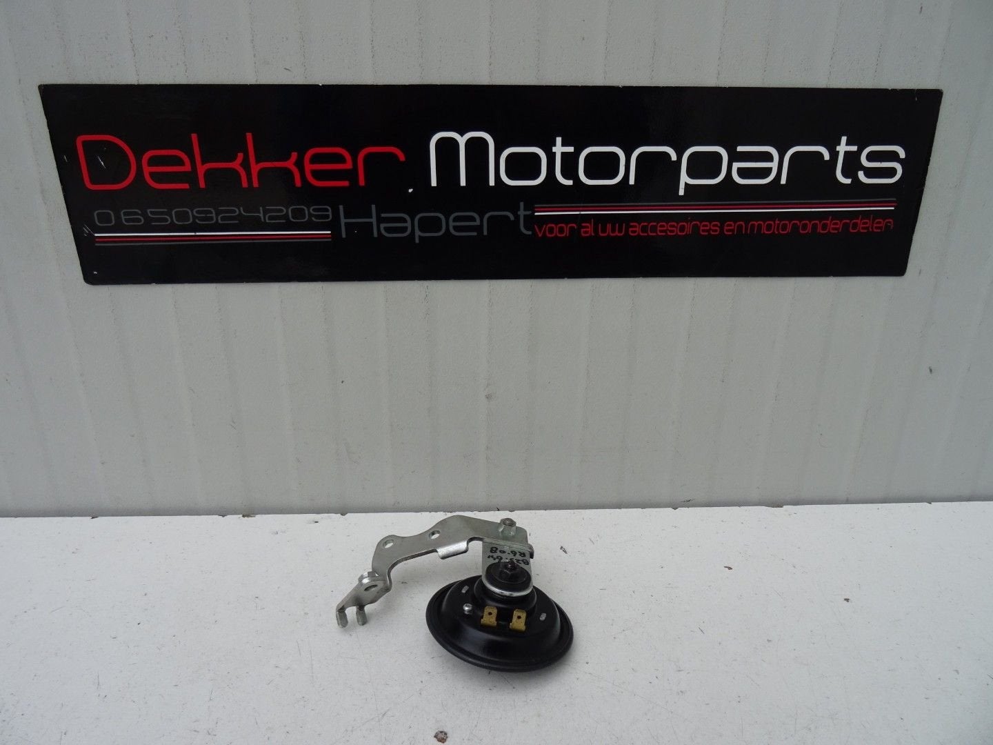Claxon + Steun / Toeter / Horn Yamaha YZF R6 2008-2016 RJ15, -, Utilisé, -, -