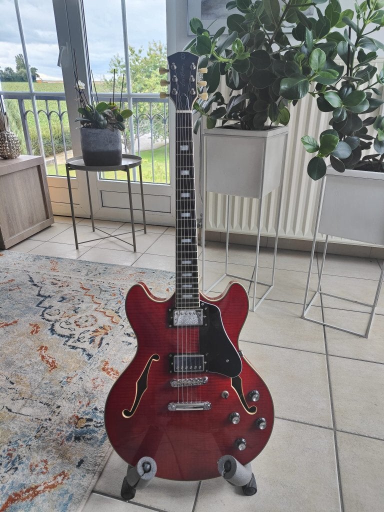Sire Larry Carlton H7, Musique & Instruments, Instruments à corde | Guitares | Électriques, Enlèvement, Comme neuf, Hollow body