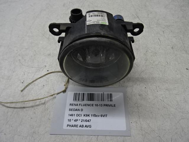 ANTI BROUILLARD AVANT GAUCHE Fluence (LZ) (89202503), Renault, Mevr. I. Hauben, Utilisé, Rue de l'Espoir 34 34
4030  GRIVEGNÉE, BE