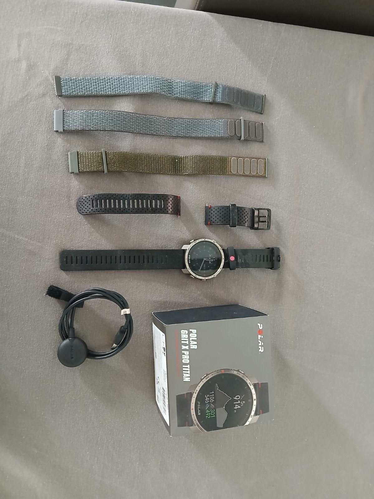 Polar Grit x pro Titan, Étanche, Enlèvement ou Envoi, Comme neuf, Polar