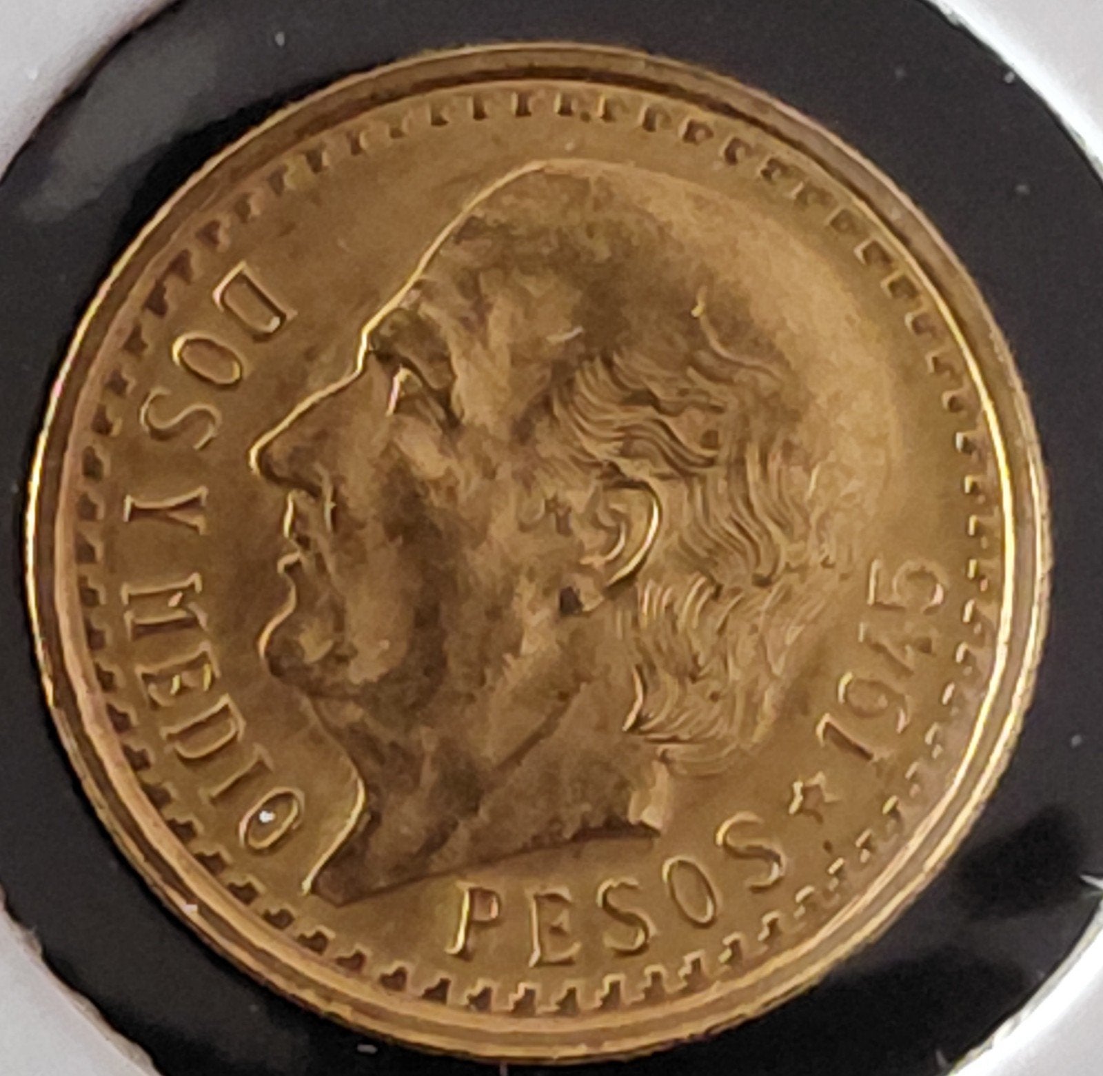 Mexique 2,5 pesos 1945 2,08g 0,900 or, Envoi, Amérique centrale, Monnaie en vrac, Or