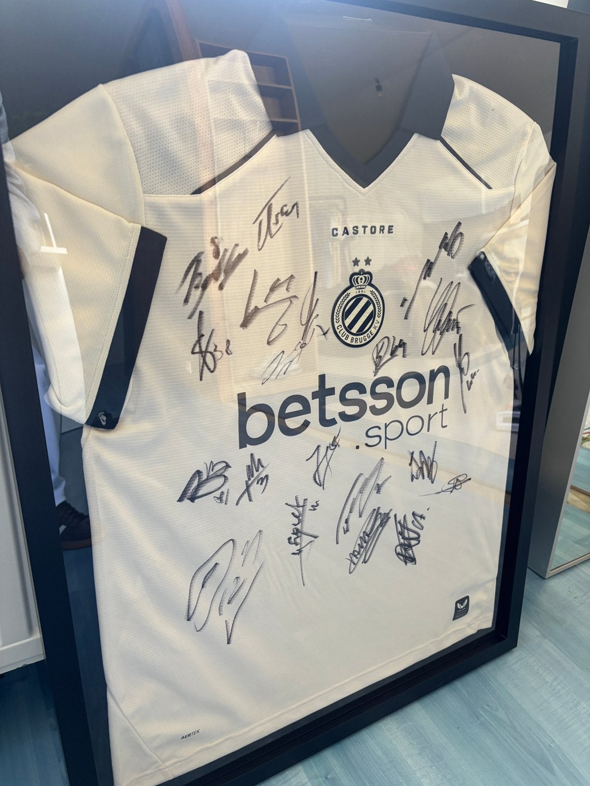 Gesigneerd shirt Club Brugge 2026-2027, Ophalen of Verzenden, Nieuw, Shirt