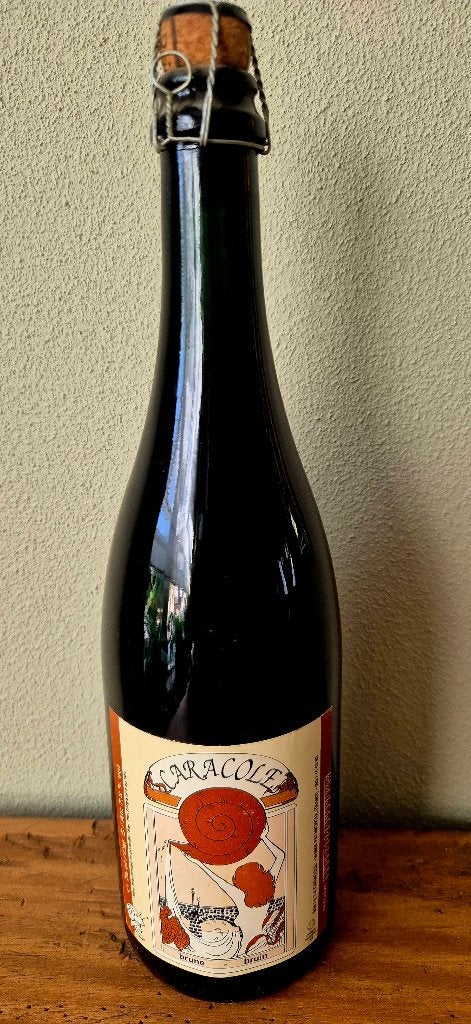 pleine de bière brune Caracole 7,2% Falmignoul Dinant BE, Enlèvement ou Envoi, Comme neuf, Bouteille(s)