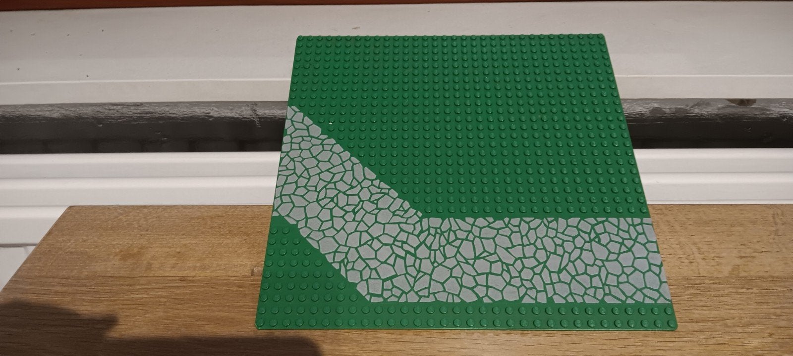 lego plaat met stenen pad, Kinderen en Baby's, Speelgoed | Duplo en Lego, Ophalen, Lego
