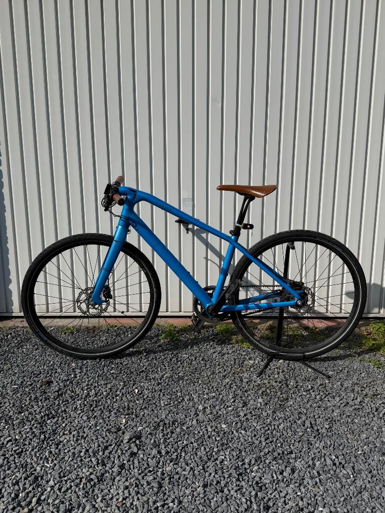 Canyon Urban 7.0 - Blauw - Maat S, Fietsen en Brommers, Fietsen | Heren | Herenfietsen, Versnellingen, Minder dan 49 cm, Zo goed als nieuw