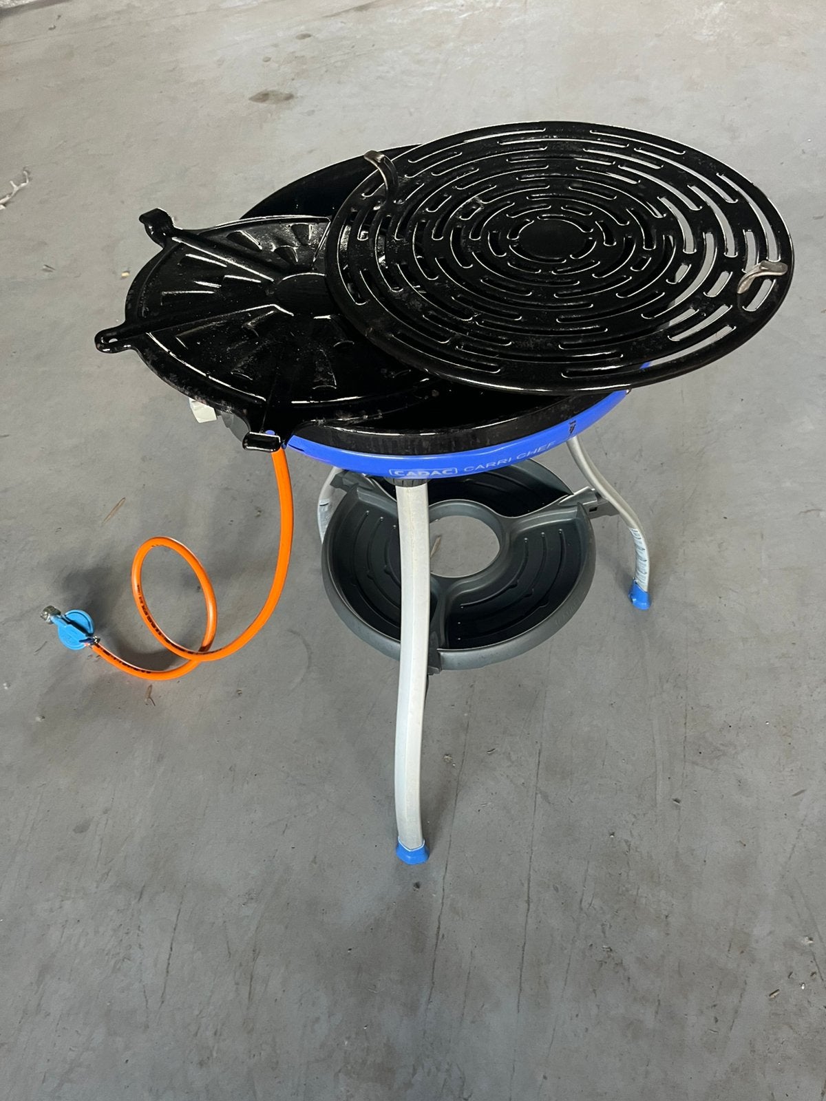 Cadac carri chef, Ophalen, Gebruikt