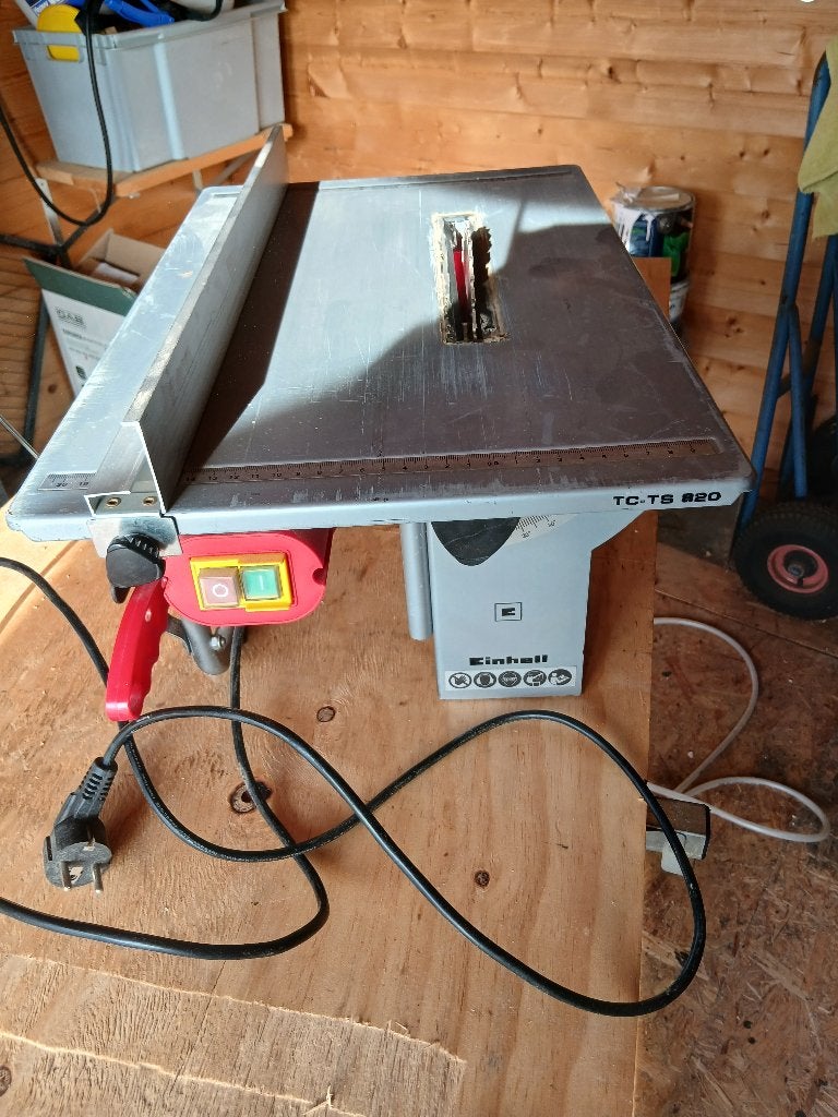 Tafelzaag machine Einhell, Doe-het-zelf en Bouw, Ophalen, Gebruikt, Einhell