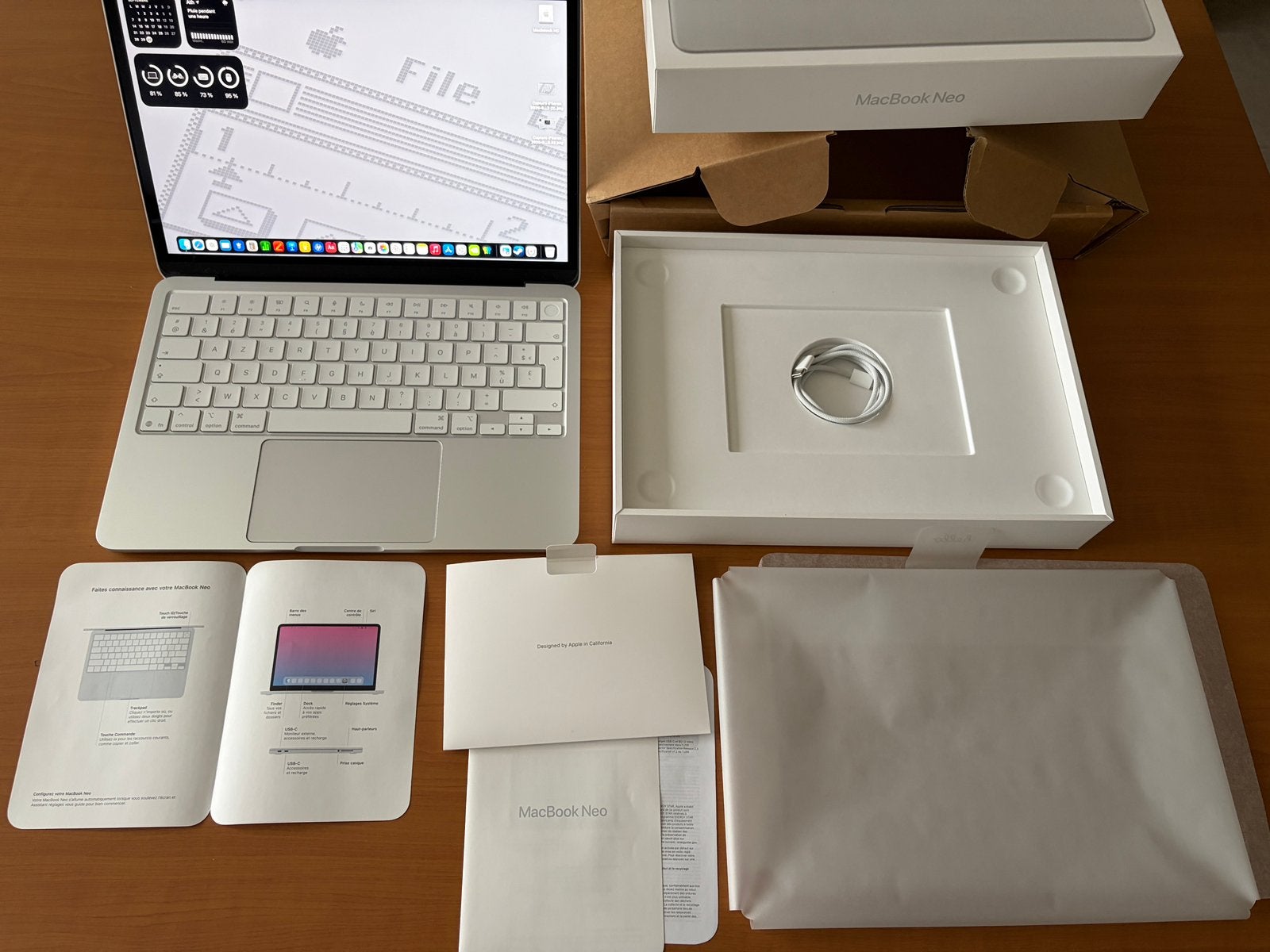 Apple MacBook Neo 512go touch ID argent, Informatique & Logiciels, Enlèvement, MacBook